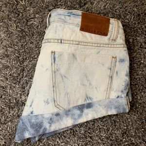 Billabong acid wash shorts
